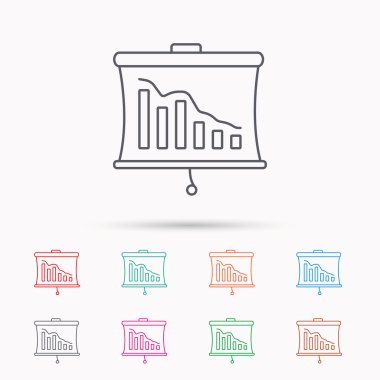 Hayatinizda simgesi. Sunu kurulu işareti.