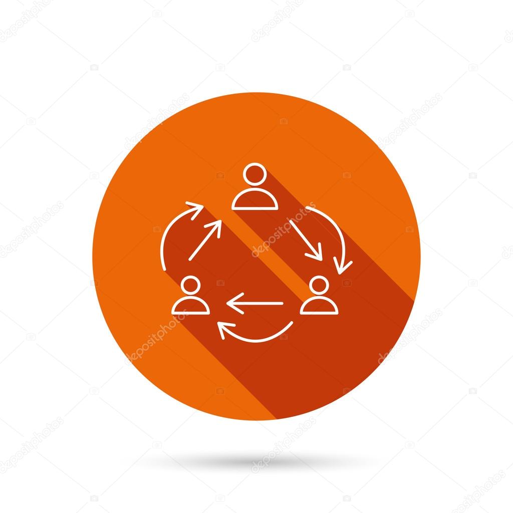 teamwork icon office working process sign stock vector c tanyastock 106713492 https depositphotos com 106713492 stock illustration teamwork icon office working process html