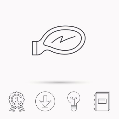 Araba ayna simgesi. Driveway yan görünümü işareti.