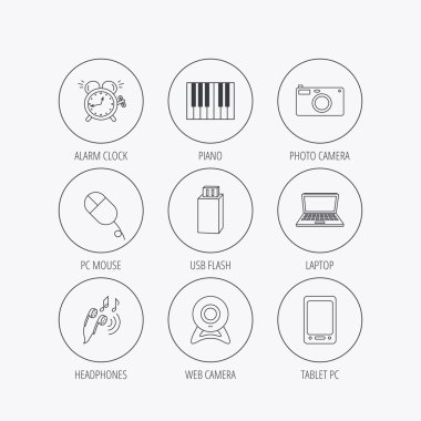 Fotoğraf makinesi, Usb birden parlamak ve dizüstü laptop.