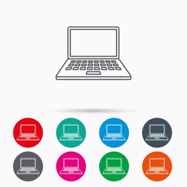 Not defteri simgesi. Mobil dizüstü işareti.