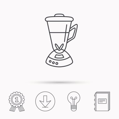 Mikser simgesi. Blender işareti.