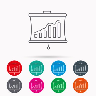 Hayatinizda simgesi. Sunu kurulu işareti.