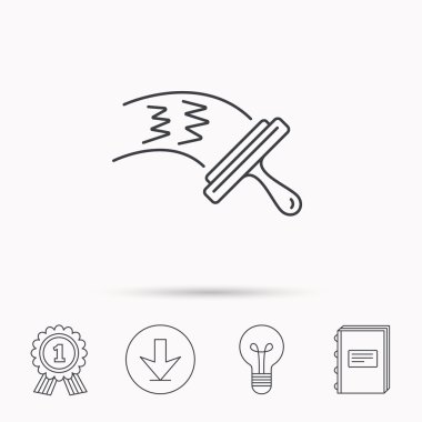 Çamaşır windows simgesi. İşareti Temizleme.