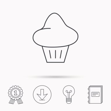 Börek simgesi. Ekmek topuz işareti.