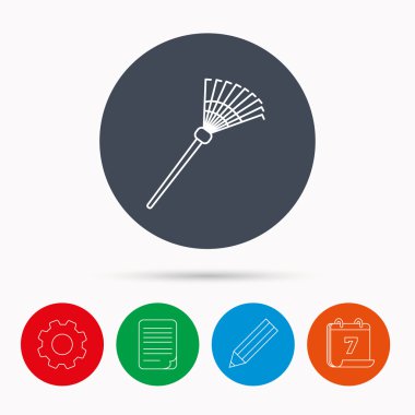 Komisyon simgesi. Bahçe ekipman işareti.