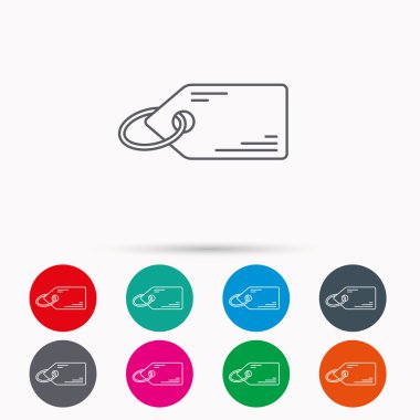 Fiyat etiketi simgesi. Etiket işareti indirim.