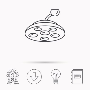 Cerrahi lamba simgesi. Cerrah ışık işareti.