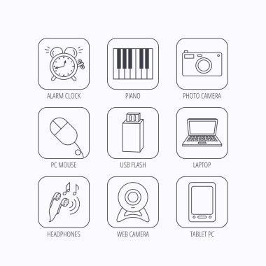 Fotoğraf makinesi, Usb birden parlamak ve dizüstü laptop.