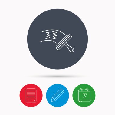 Çamaşır windows simgesi. İşareti Temizleme.