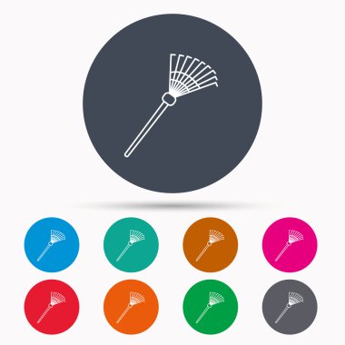 Komisyon simgesi. Bahçe ekipman işareti.