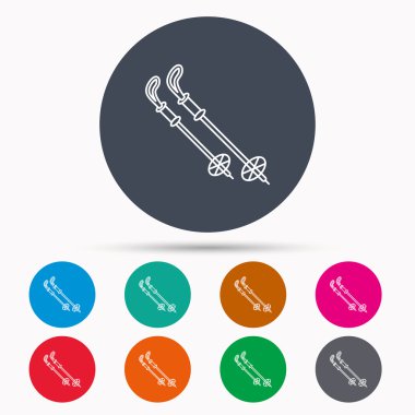 Kayak simgesi. Kayak sopaları veya Polonyalılar işareti.