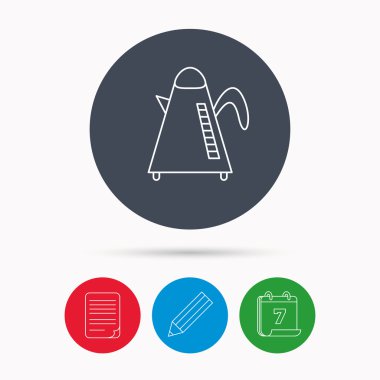 Çaydanlık simgesi. Mutfak su ısıtıcısı işareti.