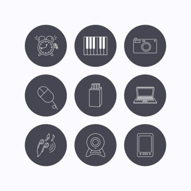 Fotoğraf makinesi, Usb birden parlamak ve dizüstü laptop.