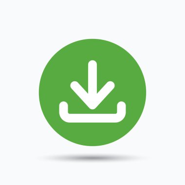 Simgesini indirin. Internet veri işareti yüklemek.