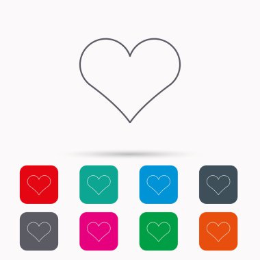 Kalp simgesi. Sevgi işareti.