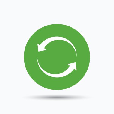 Update simgesi. Yenileme veya yineleme işareti.