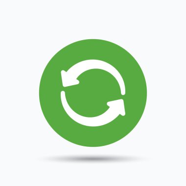 Update simgesi. Yenileme veya yineleme işareti.