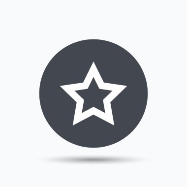 Yıldız simgesi. Sık kullanılan veya en iyi işareti.