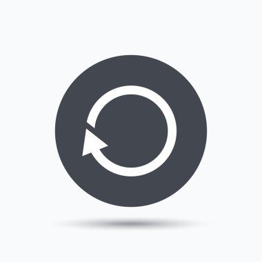 Update simgesi. Yenileme veya yineleme işareti.