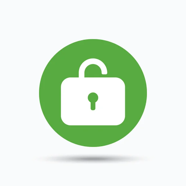 Icona della serratura. Privacy Locker segno . — Vettoriale Stock