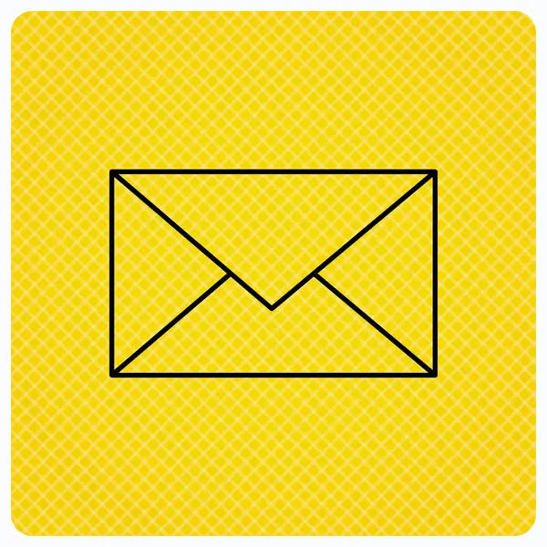 Ícone de e-mail de envelope. Sinal de mensagem de email . — Vetor de Stock