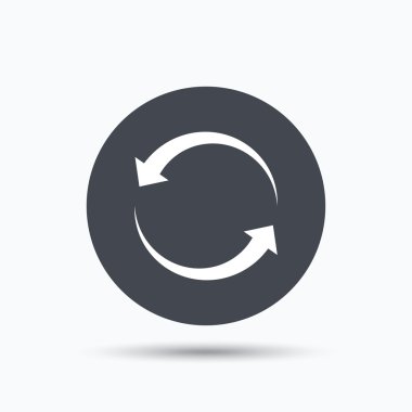 Update simgesi. Yenileme veya yineleme işareti.