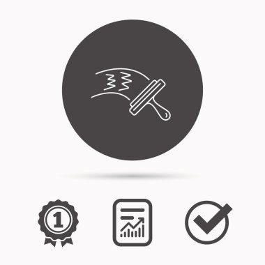 Çamaşır windows simgesi. İşareti Temizleme.