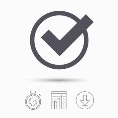 Kene simgesi. Bakın veya işareti onaylamak.