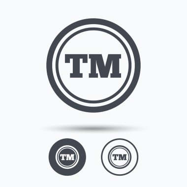 Kayıtlı Tm ticari marka simgesi. Fikri eser.