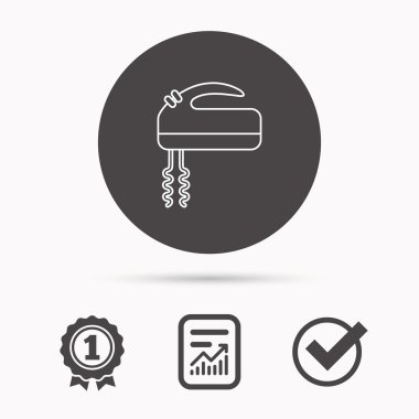 Blender simgesi. Mikser işareti.