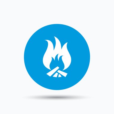 Yangın simgesi. Alev alev yanan ateş alev işareti.