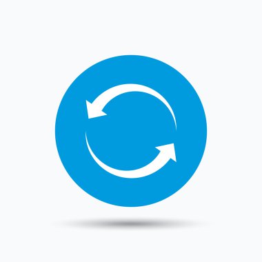 Update simgesi. Yenileme veya yineleme işareti.