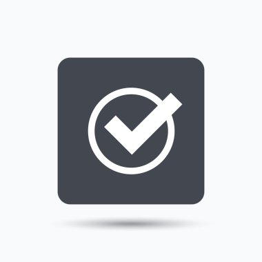 Kene simgesi. Bakın veya işareti onaylamak.