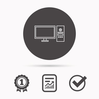 Bilgisayar Pc kutsal kişilerin resmi. Geniş ekran görüntü işareti.