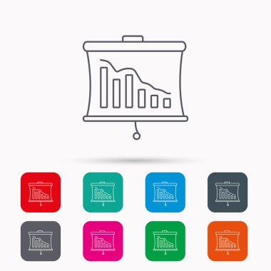 Hayatinizda simgesi. Sunu kurulu işareti.