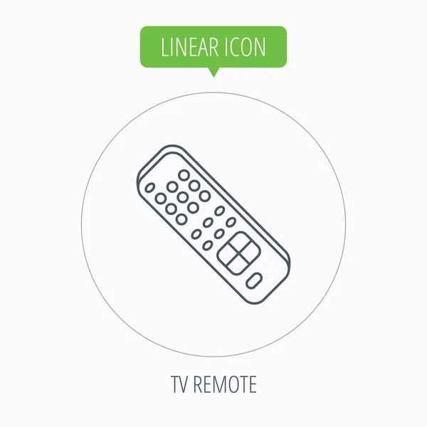 Reote control icon. Знак телеканала . — стоковый вектор