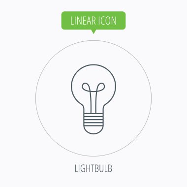 Lamba simgesi. Fikir ve çözüm işareti.