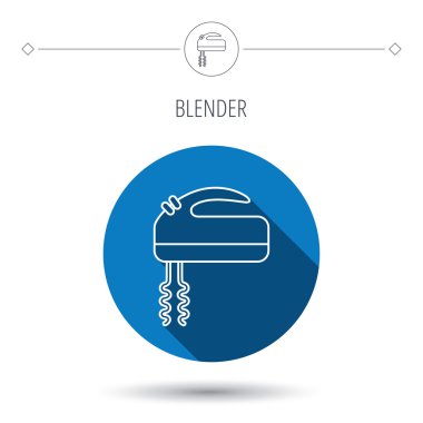 Blender simgesi. Mikser işareti.