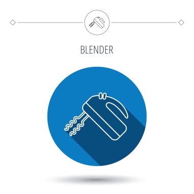 Blender simgesi. Mikser işareti.