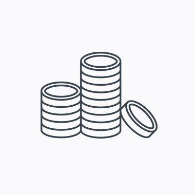 Sikke simge. Nakit para işareti.