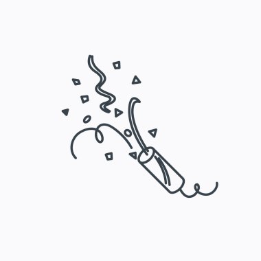 Slapstick Icon çekim. Kutlama işareti.