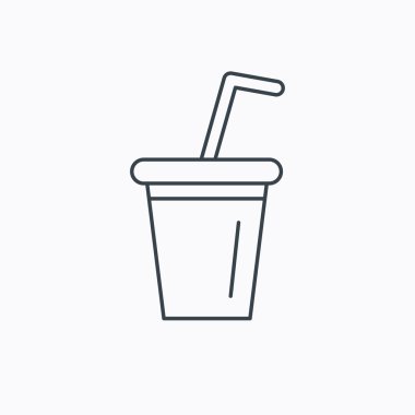 Meşrubat simgesi. Soda işareti.