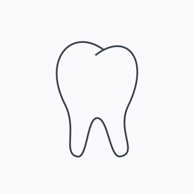 Diş simgesi. Stomatology işareti.