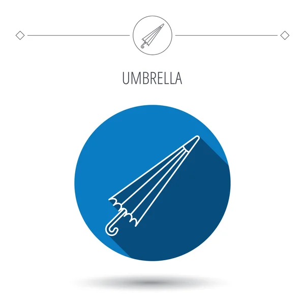 Ícone de guarda-chuva. Sinal de protecção da água . —  Vetores de Stock