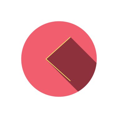 Sol ok simgesi. Önceki işaret.