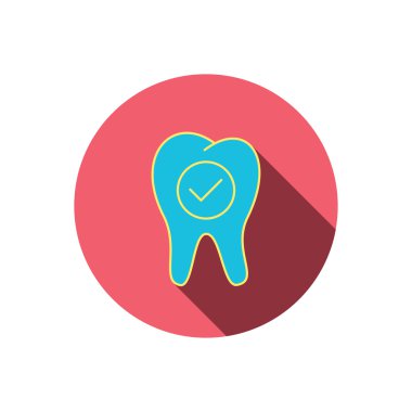 Diş simgesini denetleyin. Stomatology işareti.