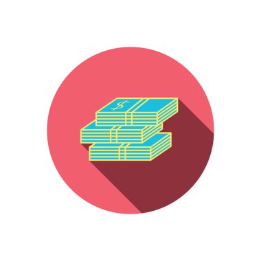 Para simgesi. Dolar para işareti.