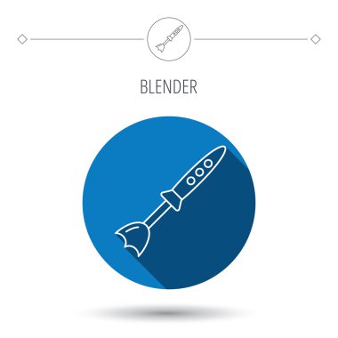 Blender simgesi. Mikser işareti.