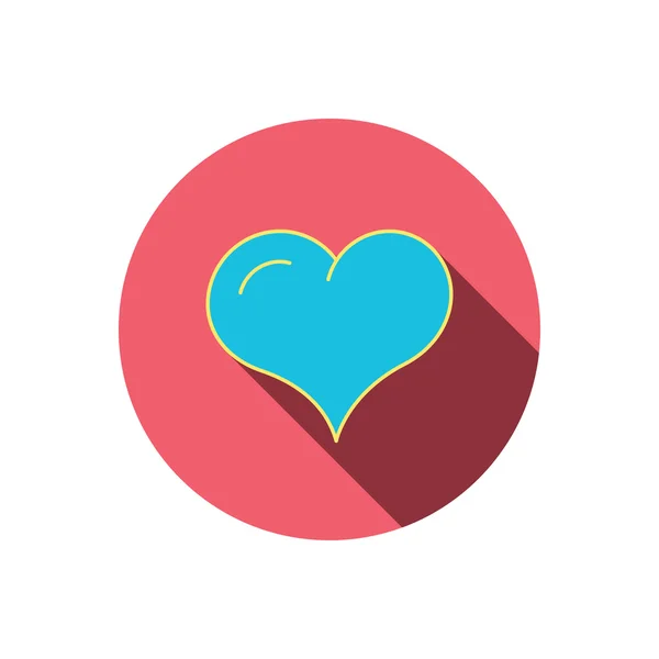 Love heart icon. Life sign. — Stock Vector